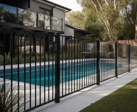A newly installed aluminium pool in Hobart
