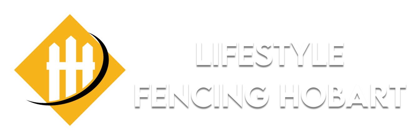 Transparent long logo for Lifestyle Fencing Hobart